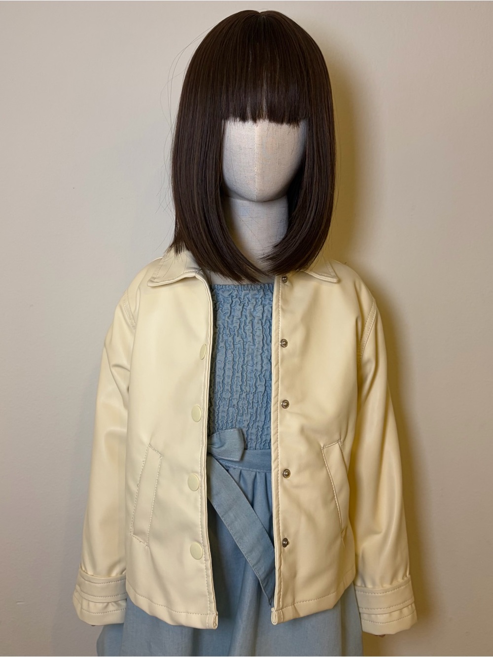 Tahari Girl Faux Leather Jacket NWT - Size 8